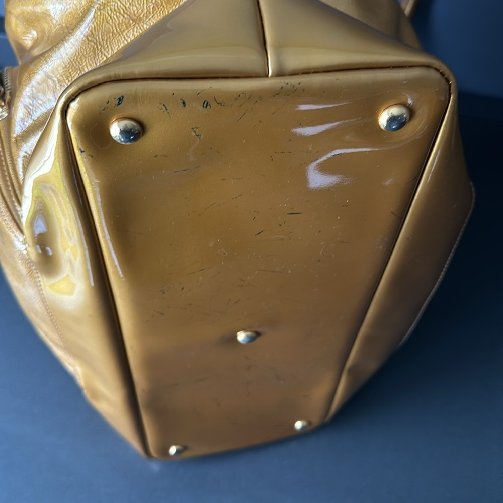 Longchamp Metallic Gold Travel Bag - Picture 12 of 12
